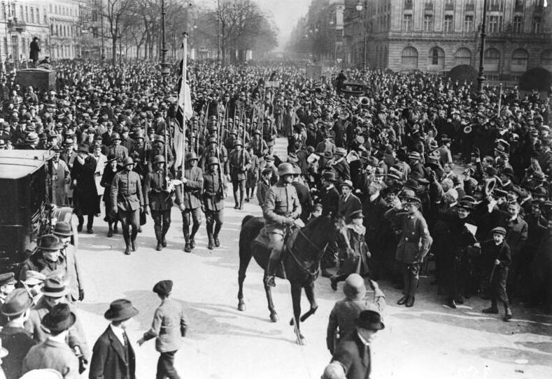 Путч фрайкоров в Берлине в 1920 году