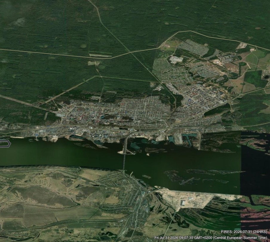 город Зеленодольск в Татарстане